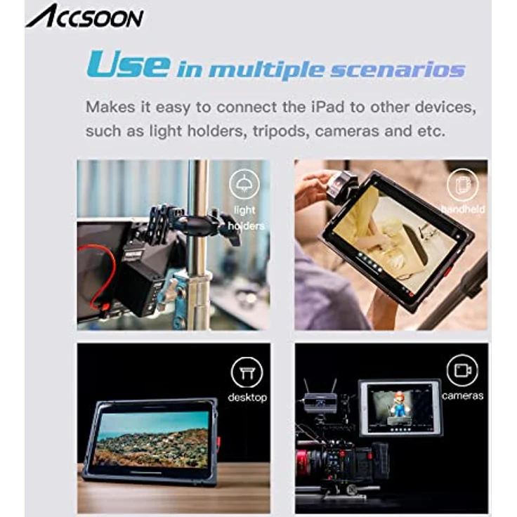 Accsoon Power Cage Pro II für iPad Pro (POWERCAGEPROII) – Bild 5
