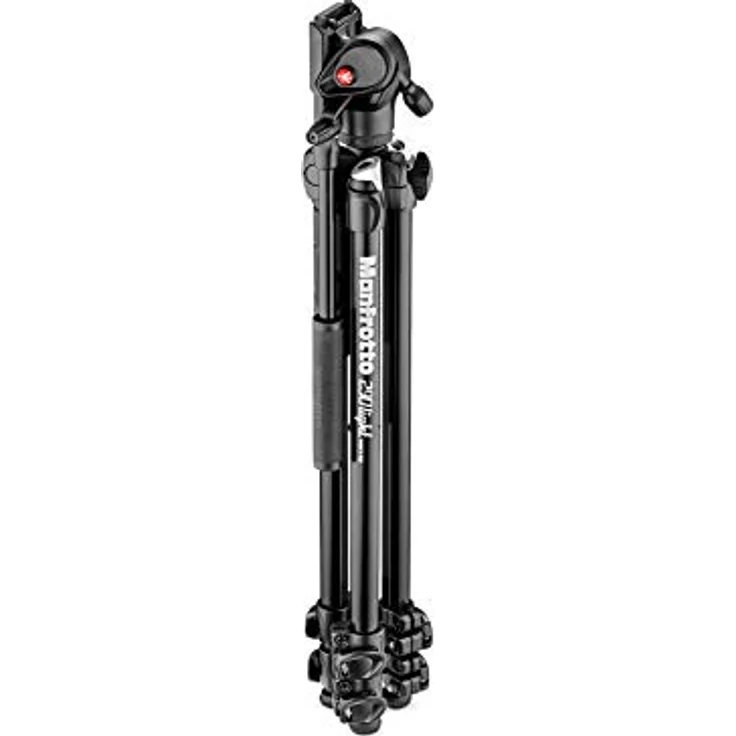 Manfrotto mk290lta3-v Kit 290 Leichtes Stativ mit Video-Fluidkopf, schwarz – Bild 5
