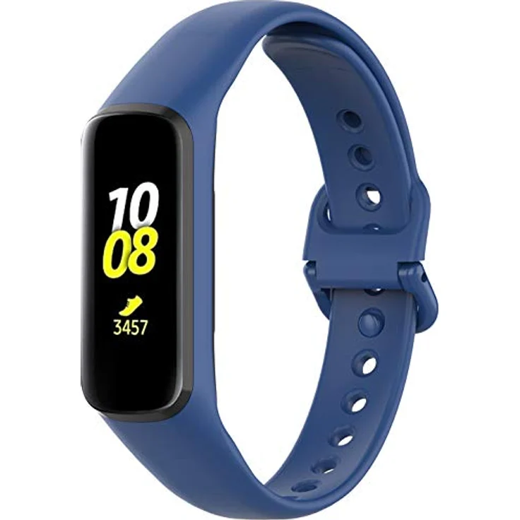 Shieranlee Galaxy Fit e Armband, Weiches Silikon Sport Ersatzarmband für Samsung Galaxy Fit e SM-R375, Verstellbar von 5.5"-8.1" – Bild 1