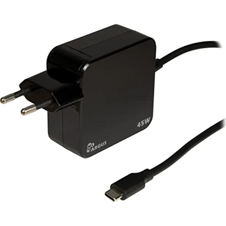 Inter-Tech Stecker-Netzteil PD-2045 45W USB-C schwarz – Bild 1