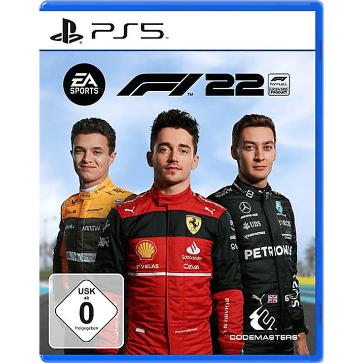 EA F1 22, PlayStation 5 Spiel zur 2022 FIA Formula One World Championship mit neu gestalteten Rennwagen und "My Team"-Karrieremodus