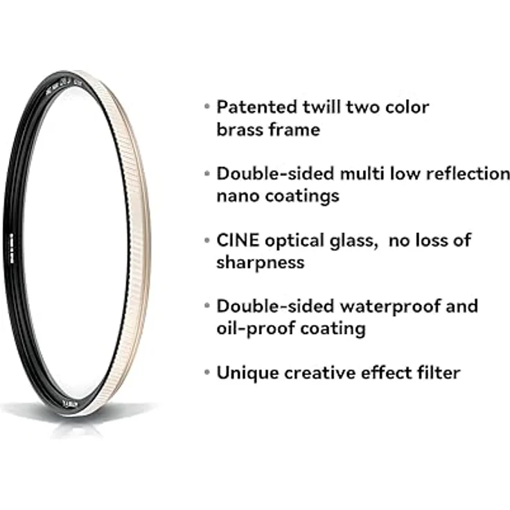 NiSi Armor FX UV Filter 86mm - Explosionssicherer UV-Schutzfilter, beidseitige Multi-Layer Nano-Beschichtung, schwarz – Bild 3