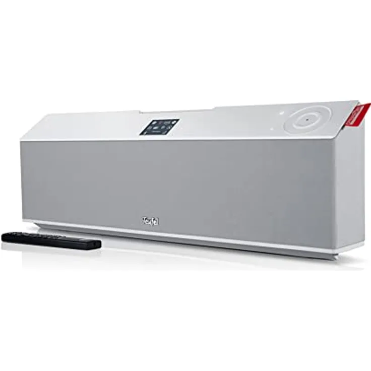 Teufel MUSICSTATION CD-Laufwerk Internet-Radio DAB+ Bluetooth Musik Streaming Weiß