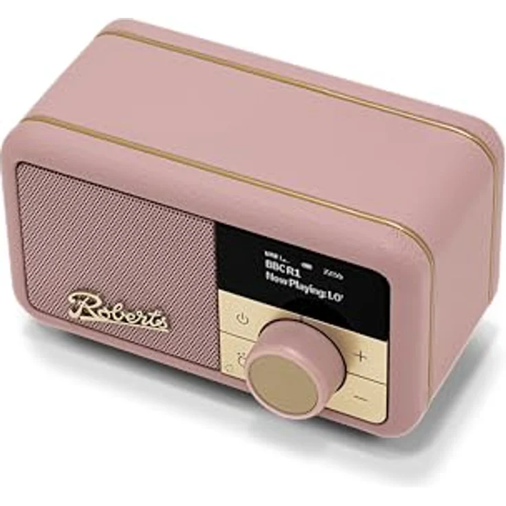 Roberts Revival Petite 2, DAB+/FM Bluetooth Radio mit Alarmfunktion, tragbar, rosa – Bild 5