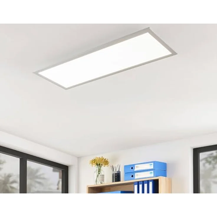 Arcchio PRIOS LED Panel 'Gelora' (Modern) in Weiß für Küche (1 flammig) - Energiesparende Deckenlampe mit Leuchtmittel, hochwertige Qualitätslampe – Bild 1