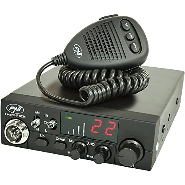 CB Radio PNI Escort HP 8024 einstellbar ASQ, 12V - 24V, 4W AM/FM – Bild 2