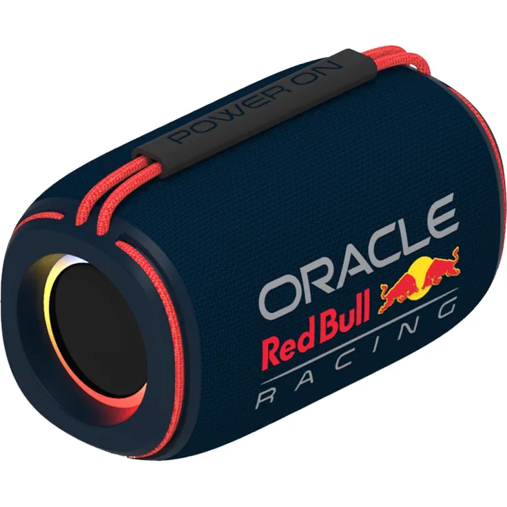Red Bull Racing RB-SK430, Bluetooth Lautsprecher mit 15W Sound, Multicolor LED, USB-C, IPX6, Tragbar