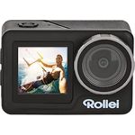 Rollei Actioncam 11S Plus, wasserdichte Actioncam mit 4K Videoauflösung (30fps),Touchscreen und WiFi um per App die Kamera zu steuern.
