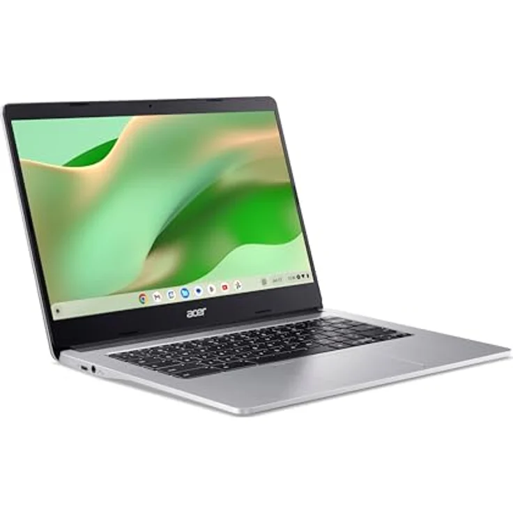Acer Chromebook 314 (CB314-2H-K0VA) Laptop | 14" FHD Display | MediaTek Octa-Core ARM Cortex A73/A53 (MT8183) | 4 GB RAM | 64 GB eMMC | Mali-G72 MP3 GPU | Google ChromeOS | Silber – Bild 2