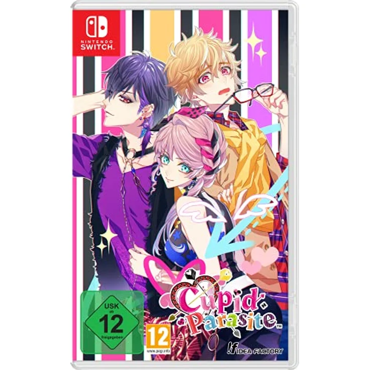 IDEA FACTORY Cupid Parasite Standard Edition, Nintendo Switch Game with Love Type Questionnaire and Flow Chart Tracking – Bild 1
