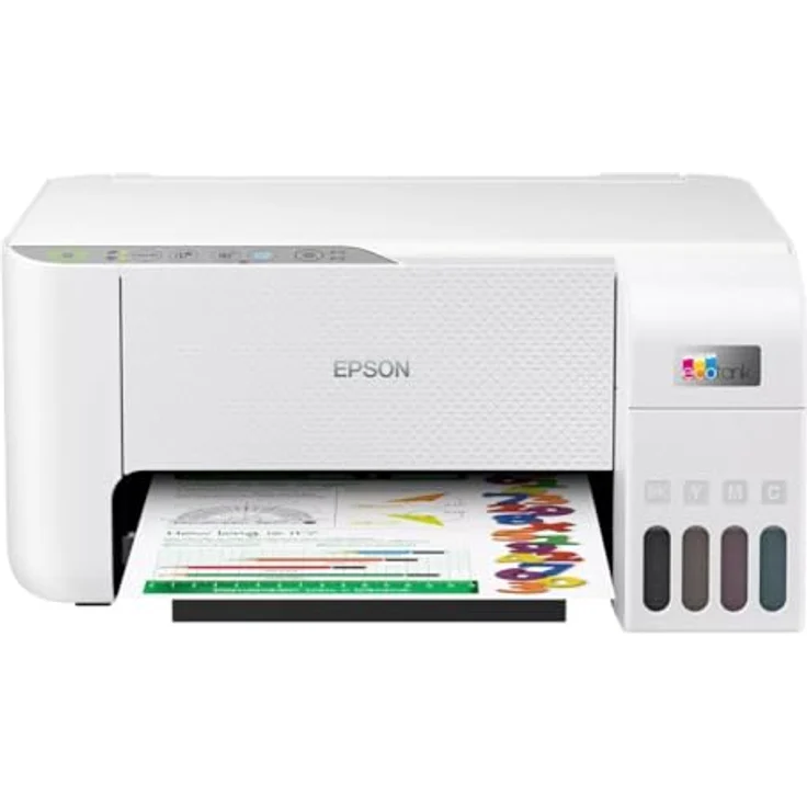 Epson EcoTank L3276 WiFi All-In-One Weiß, Multifunktionsdrucker mit hoher Druckqualität – Bild 2