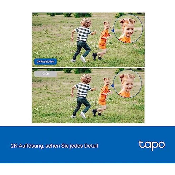TP-Link Tapo C510W überwachungskamera aussen, WLAN IP Kamera, 360° Schwenk-/Neige WLAN-Kamera, 2K Auflösung, Vollfarbige Nachtsicht, IP65 wasserdicht, Intelligente Bewegungsverfolgung, Zwei-Wege-Audio – Bild 4