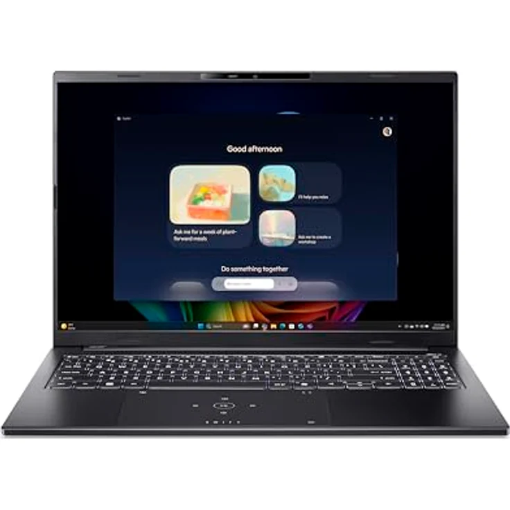 Acer Swift Go 16 AI OLED (SFG16-74-756J), 16" WUXGA OLED Laptop mit Intel Core Ultra 7, 16GB RAM, 1TB SSD, Windows 11, schwarz – Bild 9