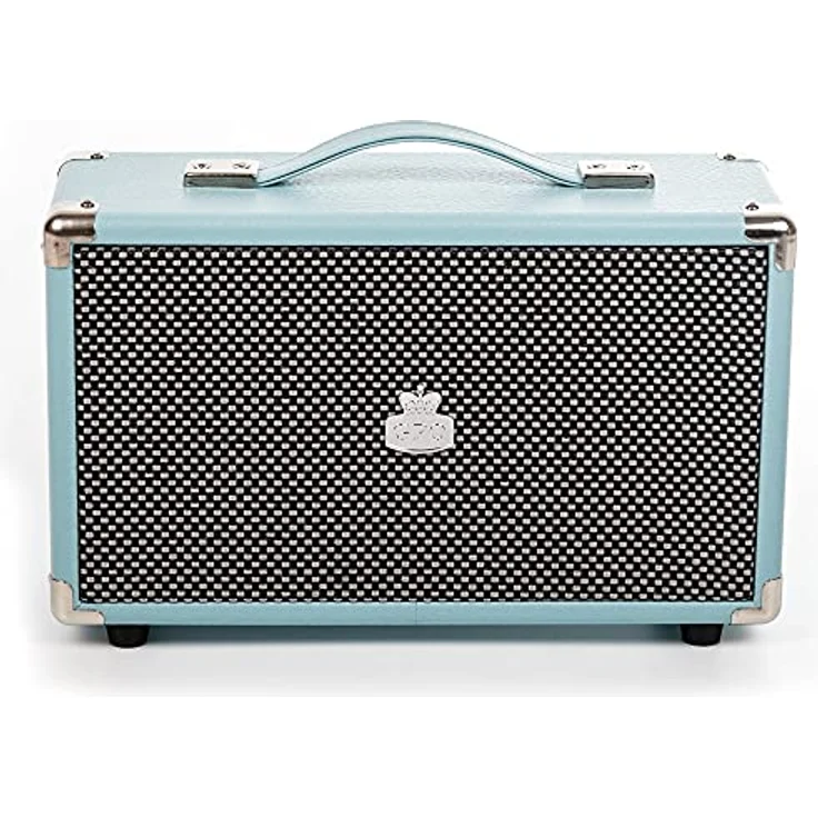 GPO Westwood 25-Watt -Lautsprecher mit Subwoofer , Cinch-Eingang und Bluetooth - Blau – Bild 2