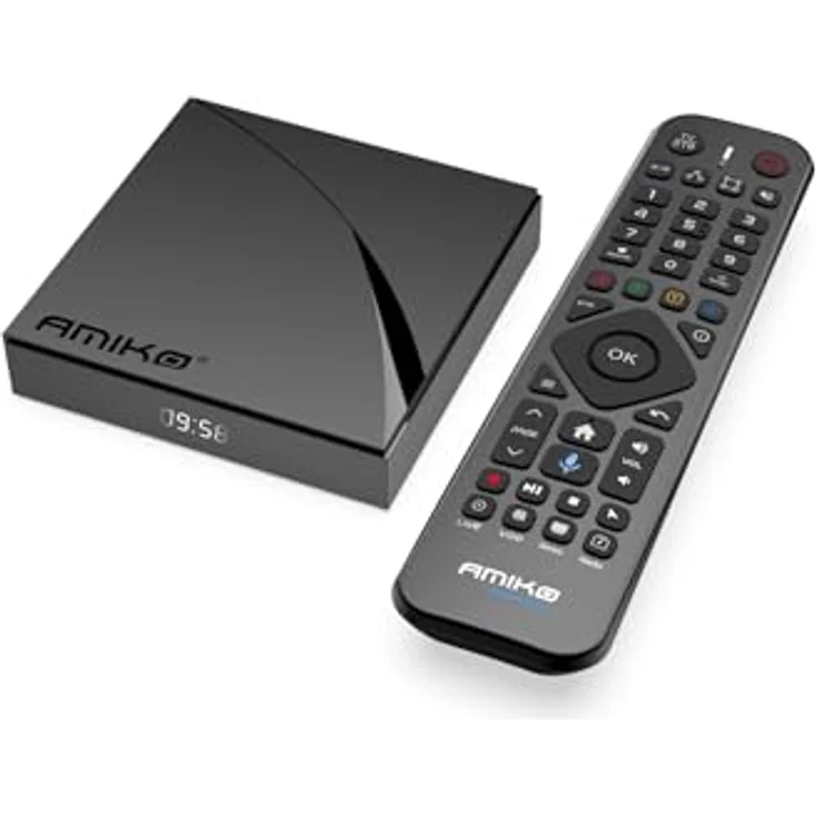 M@TEC Amiko A14 Gold – 4K Android OTT Media Streamer, Android 14, 4 GB RAM, 64 GB Speicher, Wi-Fi 6, Bluetooth 5.2 – Bild 4