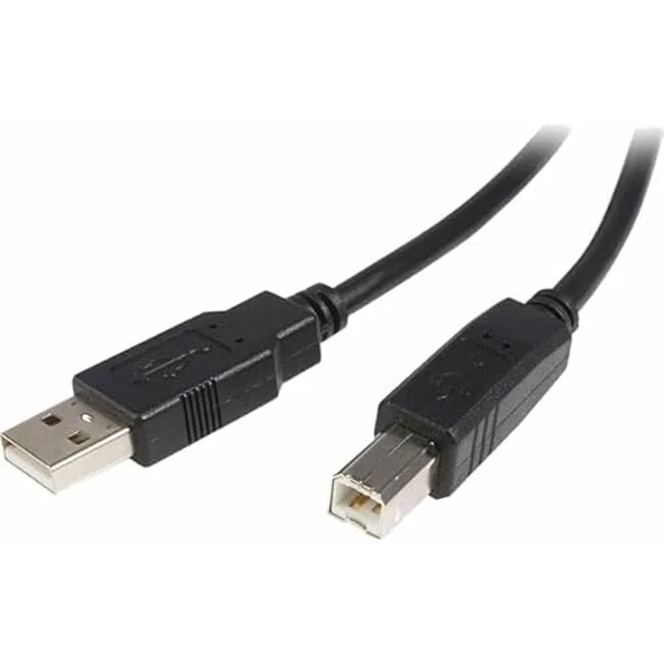 StarTech.com USB2.0 A-auf-B-Kabel - Stecker/Stecker - USB-Kabel - USB Typ A, 4-polig (M) - USB Typ B, 4-polig (M) - 3,0m (USB/USB2.0) - Schwarz (USB2HAB3M) – Bild 5