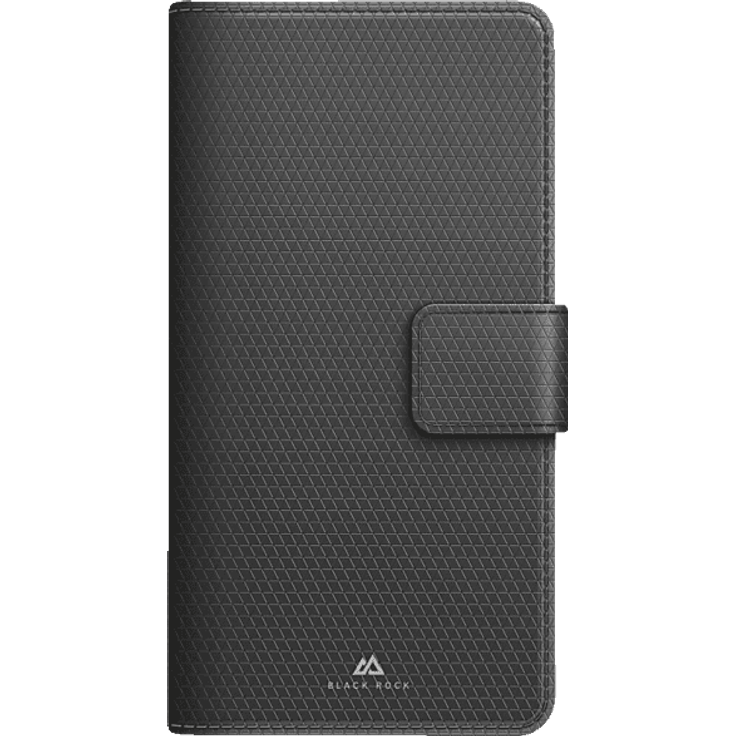BLACK ROCK 2-1 Wallet, Bookcover für Samsung Galaxy A56 5G, Schwarz, mit drei Kartenfächern, Magnetverschluss und Wireless-Charging-Kompatibilität