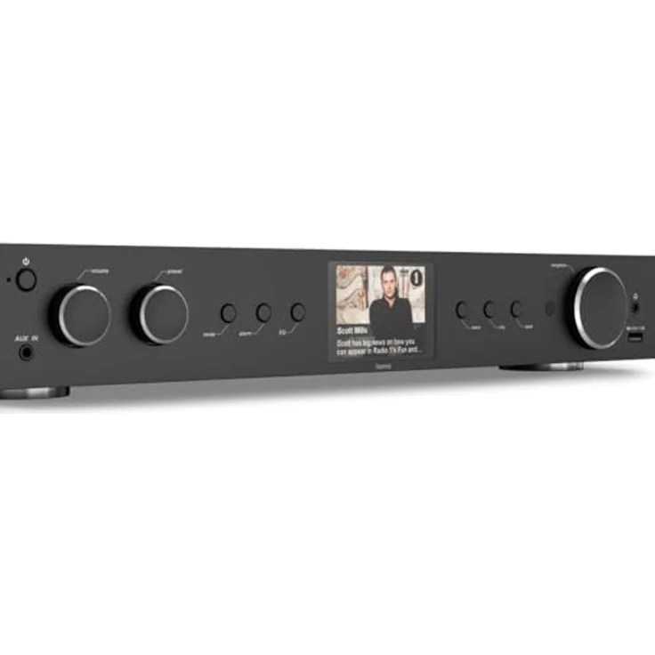 Hama DIT2105 Bluetooth DAB, DAB+ und FM Radio, 2.8" TFT-Display, schwarz, versandkostenfrei – Bild 6