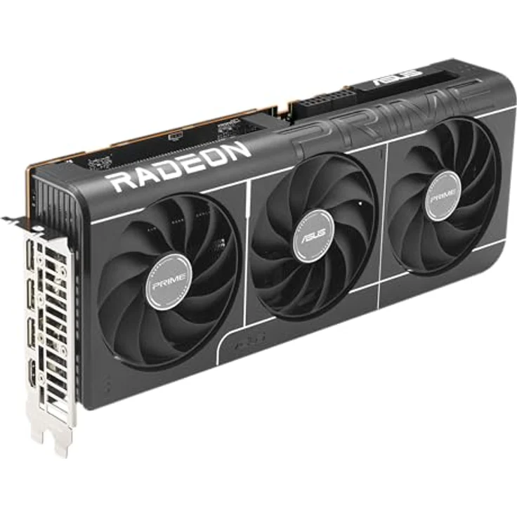 ASUS Prime RX 9070 GRE-O12G, Radeon RX 9070 GRE, 12 GB GDDR6, 192 Bit, 7680 x 4320 Pixel, PCI Express 5.0, Dual-BIOS, Axial-Tech-Lüfter, OC-Modus bis 2880 MHz – Bild 3