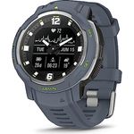 Garmin Instinct Crossover - Robuste Hybrid GPS-Smartwatch mit analoger Präzisionszeitmessung, über 40 Sport-Apps, Benachrichtigungen und Garmin Pay granite
