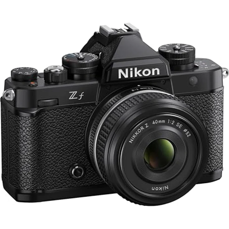 Nikon Z f Kit Nikkor Z 40mm 1:2.0 Spez. Edition Vollformatkamera, 24.4MP, 4k Video, Pixel Shift, Gehäuse mit Magnesiumlegierung, Neig- und drehbarer Touch-Monitor – Bild 1