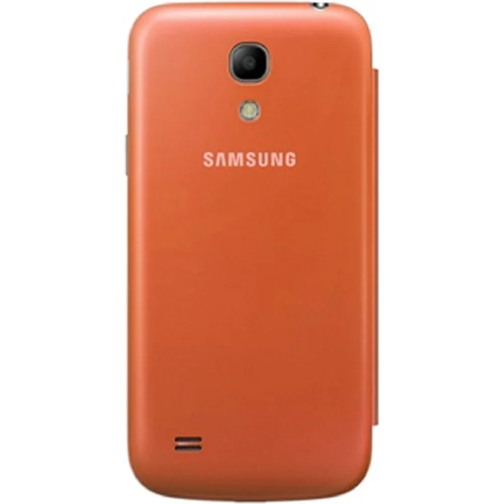Original Samsung Galaxy S4 mini (GT-I9195) Flipcover orange – Bild 5