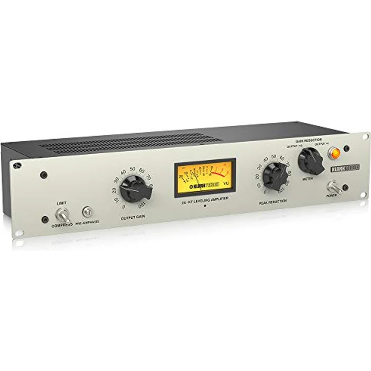 Klark Teknik 2A-KT Classic Leveling Amplifier mit Vakuumröhren, optischem Attenuator und Midas-Transformatoren, Frequenzgang 10 Hz - 20 kHz – Bild 2