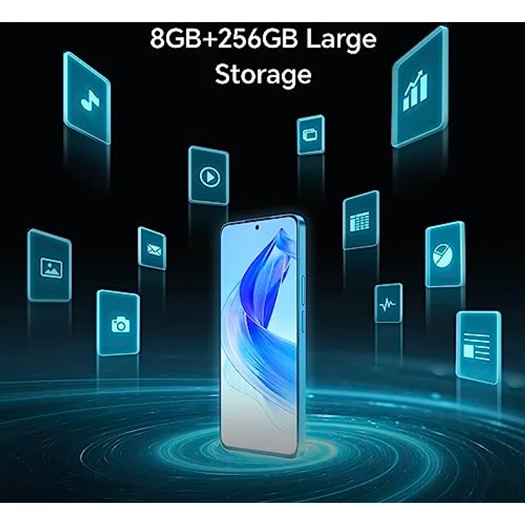 Honor 90 Lite 5G Dual Sim 8GB RAM 256GB - Silver EU – Bild 3