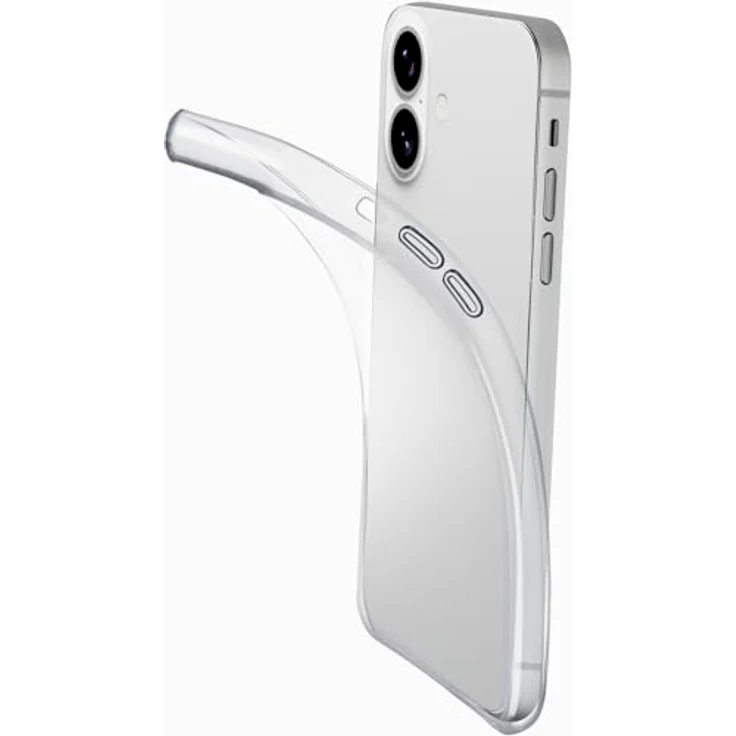 Cellular Line Fine Cover für Apple iPhone 17, transparent, Handytasche mit flexibler Passform – Bild 1