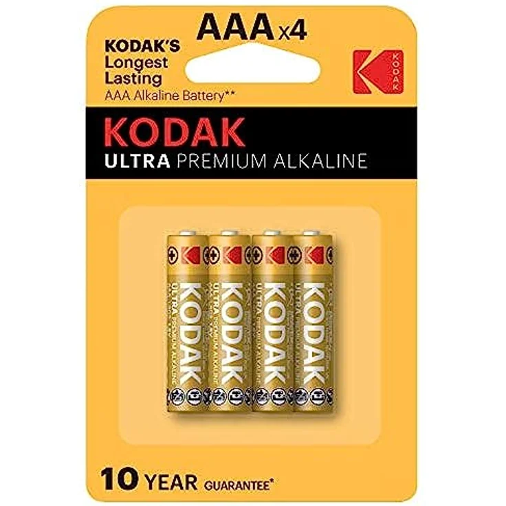 anadel – Kodak Ultra Batterie AAA LR03 Bliste 4 Stück – Bild 2