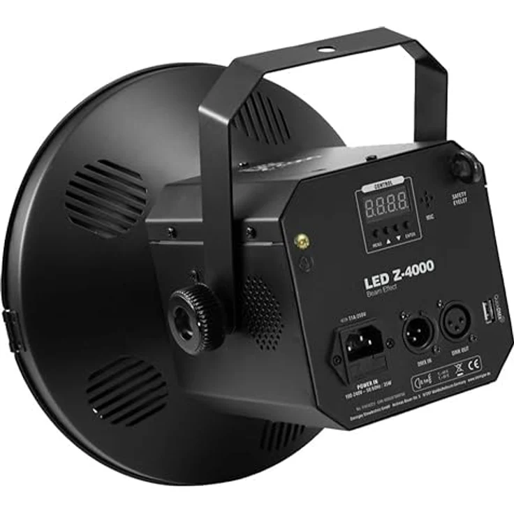 EUROLITE LED Z-4000 Strahleneffekt | Extrem lichtstarker Derby mit 3-W-LEDs in 8 Farben, inkl. IR-Fernbedienung – Bild 4