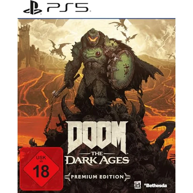 Xbox DOOM: The Dark Ages - Premium Edition | PS5, mit Early Access, Kampagnen-DLC, digitalem Artbook und Soundtrack – Bild 2