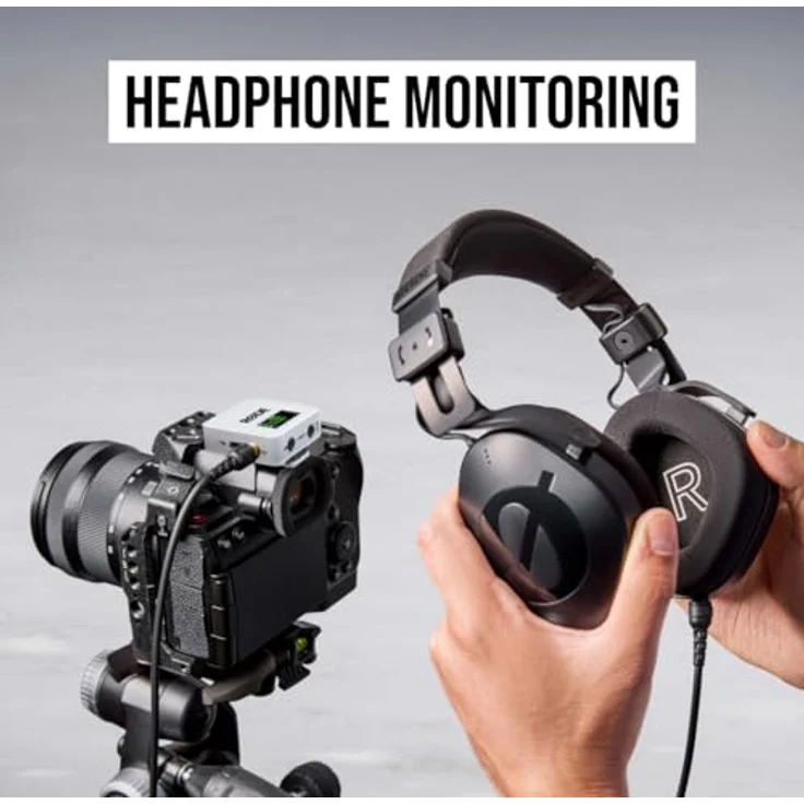 RØDE Wireless GO (Gen 3) White, Kompaktes Drahtlosmikrofonsystem mit 32-Bit-Float-On-Board-Aufnahme und intelligenter GainAssist-Technologie – Bild 6