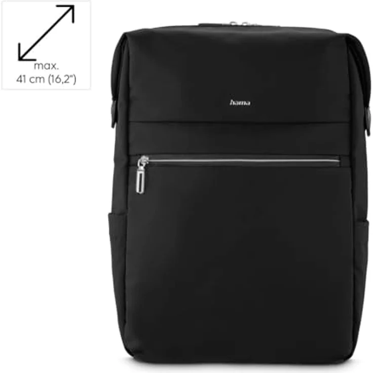 Hama Ultimate Laptop-Rucksack, bis 41 cm (16,2"), Schwarz, versandkostenfrei – Bild 2