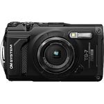 OM SYSTEM Tough TG-7 Schwarz Digitalkamera,wasserdicht, stoßfest, Unterwasser- und Makro-Aufnahmemodi, 4K-Video, 4-Fach-Weitwinkelzoom (Nachfolgemodell der Olympus TG-6)