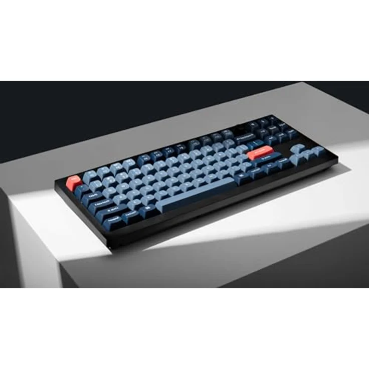 Keychron V3 Max TKL Custom Wireless Mechanische Tastatur, 2.4 GHz/Bluetooth/USB-C 3-Mode RGB, QMK/VIA Programmierbare Makros, Hot-Swap PBT Tastenkappen Gateron Jupiter Red – Bild 4