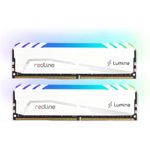 Mushkin RAM Mushkin D4 3200 64GB C16 Redline RGB K2 (2 x 32GB, 3200 MHz, DDR4-RAM, DIMM), RAM, Weiss