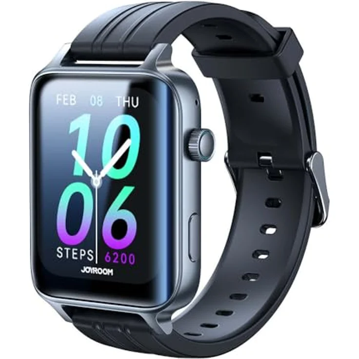 Joyroom JR-FT6 Smart Watch (Make/Answer Call), Sportuhr + Smartwatch in Blau – Bild 1