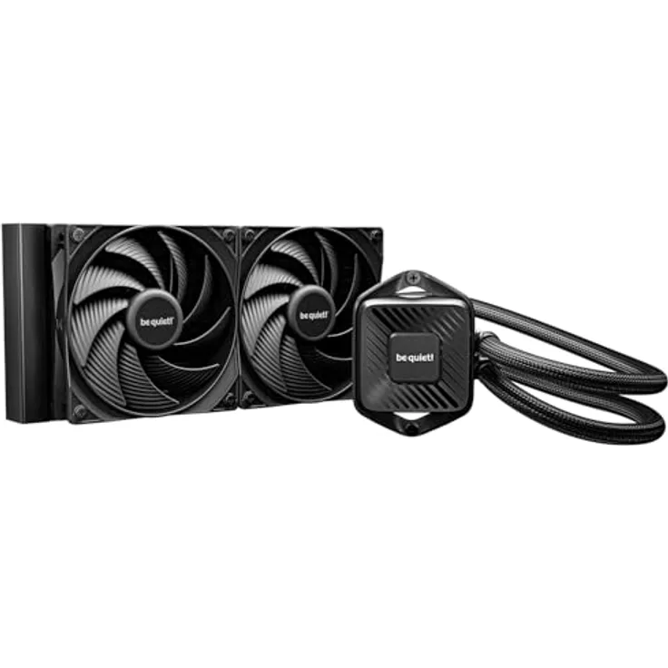 be quiet! Pure Loop 3 240mm Wasserkühlung, leistungsstarker CPU-Kühler mit leiser Pumpentechnologie und vereinfachtem Einbau