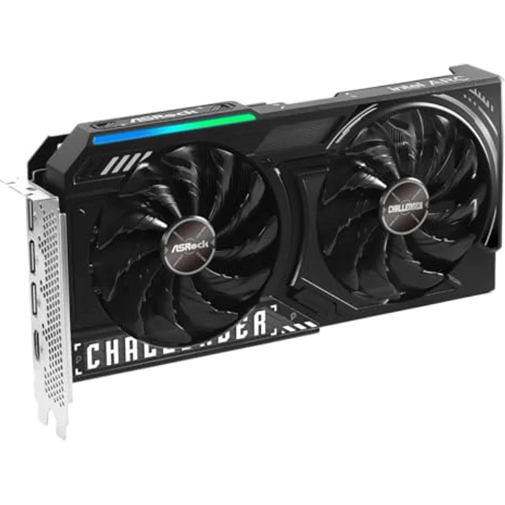ASRock Grafikkarte Intel® Arc B570 Challenger 10GB OC, 12 GB GDDR6 Speicher, 19000 MHz Speichertakt, max. 225 W – Bild 3