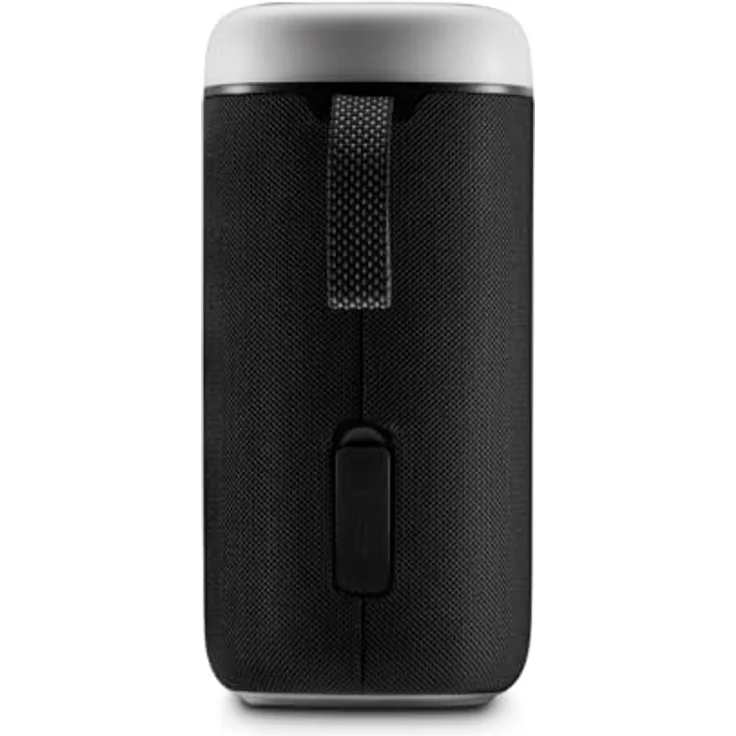 Hama Bluetooth Lautsprecher, 30W (wasserfest IPX4, LED Lichteffekte, 12 Stunden Akkulaufzeit, Bluetooth Lautsprecher klein, Musikbox Bluetooth, Partybox Bluetooth, Bluetooth Speaker) schwarz – Bild 3