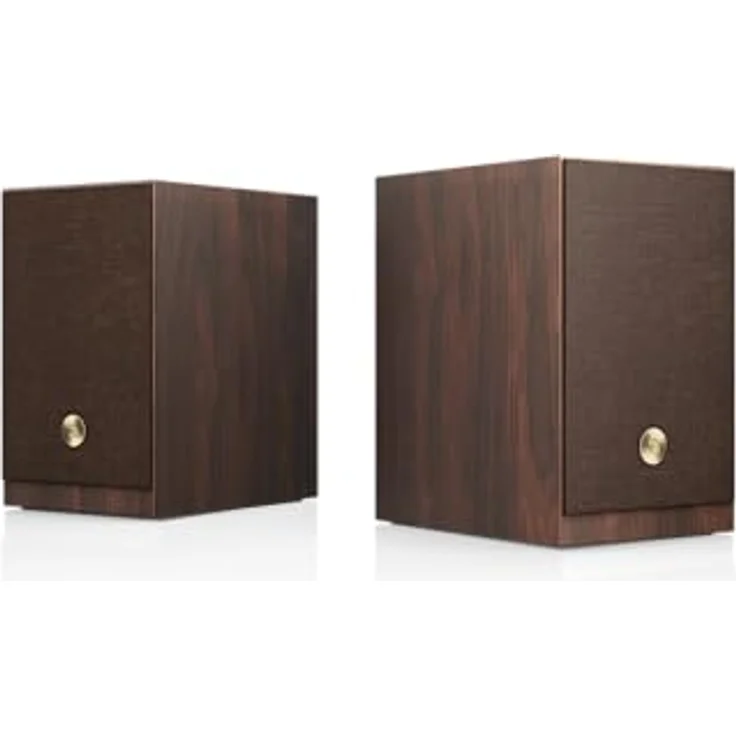 Audio Pro Ein Paar WiFi-Multiroom-Lautsprecher, Aktive Stereo-Lautsprecher mit 75 W, HDMI (ARC), Bluetooth 4.2, Holz-Finish – Bild 1