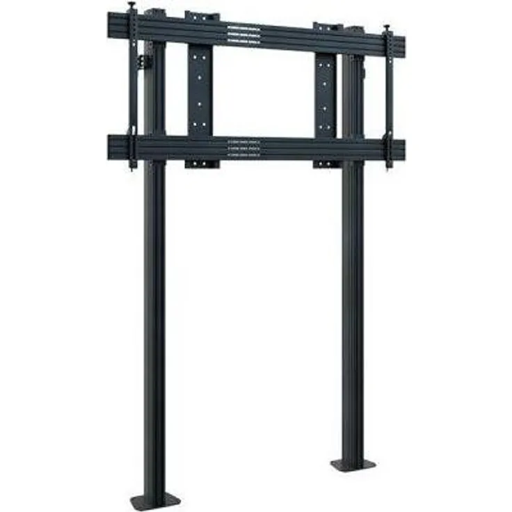 Hagor STBW Cisco WebEx Board Pro 75 Zoll, TV-Standfuß mit flexibler Boden- und Wandmontage, Tragfähigkeit bis 85 kg