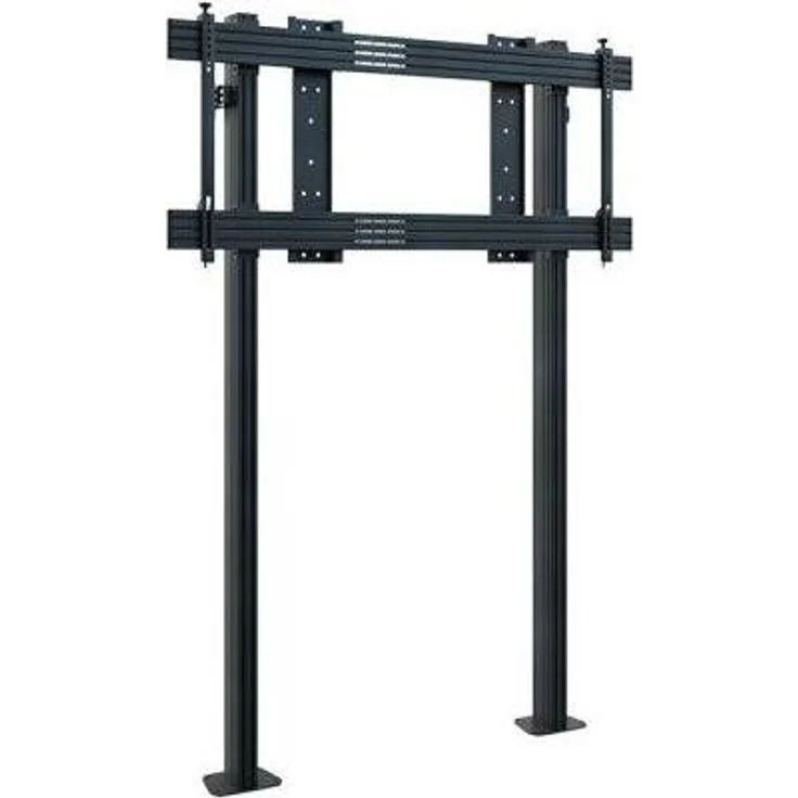 Hagor STBW Cisco WebEx Board Pro 75 Zoll, TV-Standfuß mit flexibler Boden- und Wandmontage, Tragfähigkeit bis 85 kg