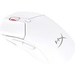 HP HyperX Pulsefire Haste 2 Mini - Wireless Gaming Mouse (White) (Kabellos), Maus, Weiss