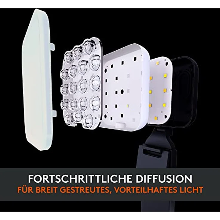 Logitech Litra Glow Premium LED Streaming-Licht mit TrueSoft - Für Videokonferenzen, Zoom-Meetings, Verstellbare Halterung und Desktop-App-Steuerung für PC / Mac - Graphit - Preisvergleich – Bild 3