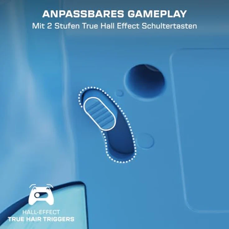 Turtle Beach Rematch Advanced Wired Controller, Ergonomisches Design mit Hall-Effekt-Hair-Triggern, Mehrfarbig für PC und Xbox One S/X – Bild 3