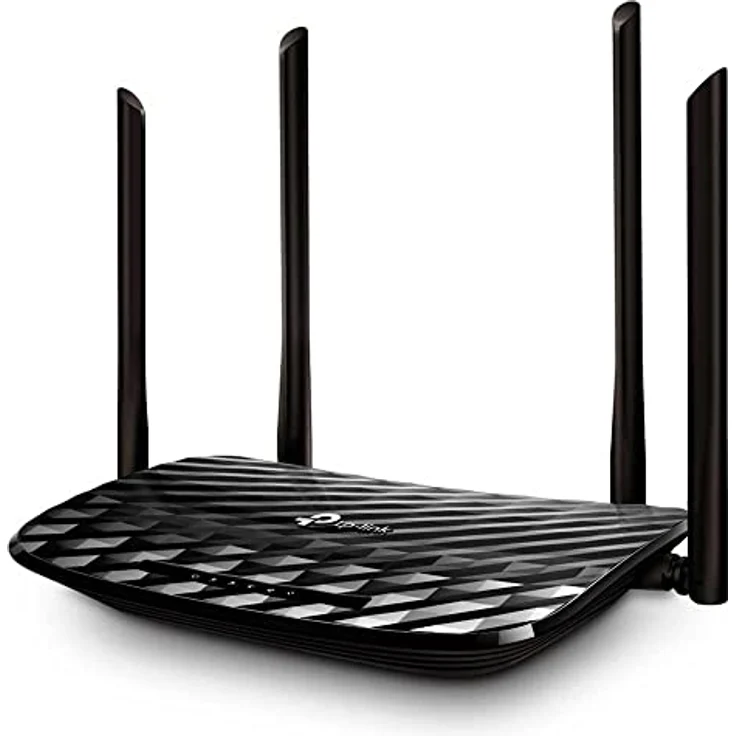 TP-Link EC225-G5, Gigabit Dualband-WLAN Router AC1300 mit MU-MIMO und Beamforming, Schwarz – Bild 1