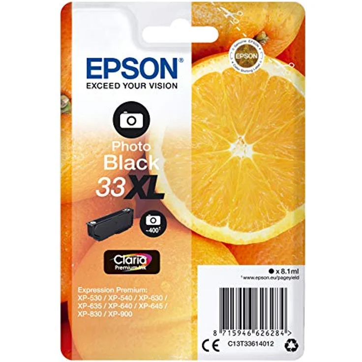 Epson C13T33614022 Foto Black Original Tintenpatronen Pack of 1 – Bild 2