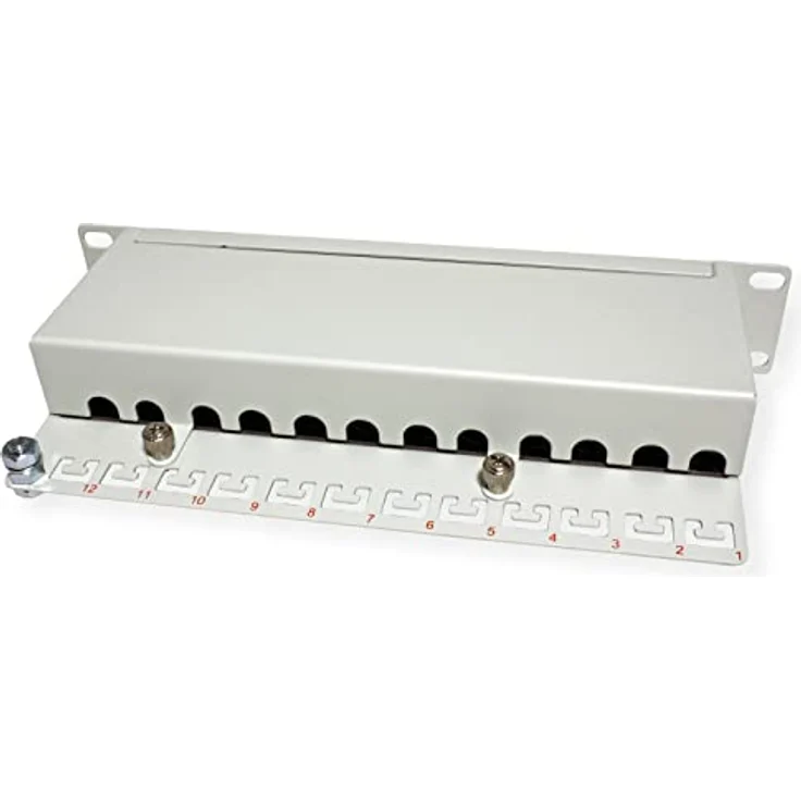 ROLINE 10"-Patchpanel 12 Ports, Kat.6A (Class EA), geschirmt – Bild 3